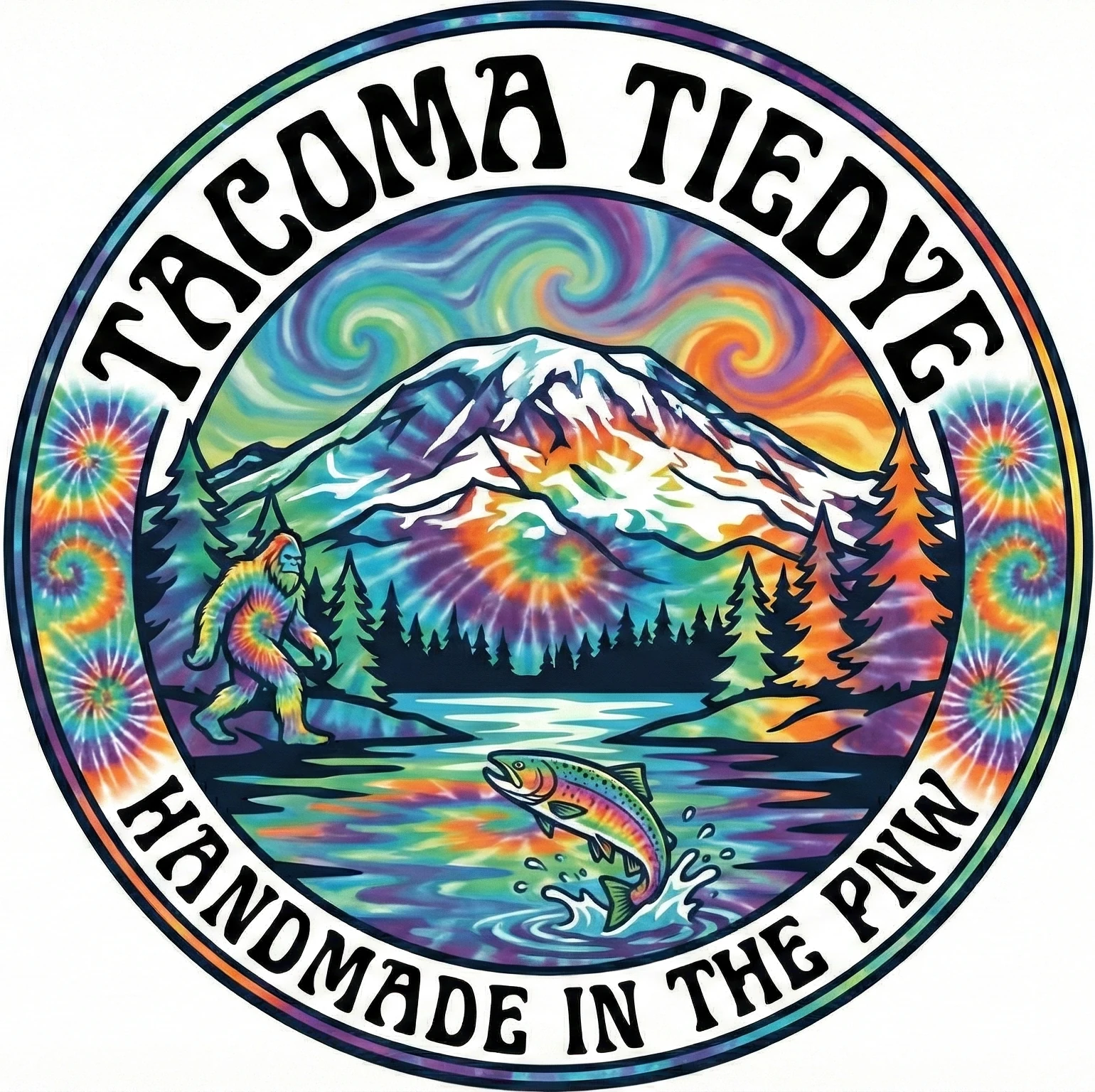 Tacoma Tie-dye Logo